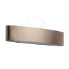 CASUAL 120/25 lámpabúra  Polycotton fekete/fehér PVC  max. 23W