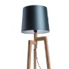 CONNY 35/30 állólámpa búra Polycotton fekete/fehér PVC max. 23W
