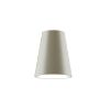 CONNY 25/30 asztali lámpaernyő Polycotton fekete/fehér PVC max. 23W