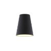 CONNY 25/30 asztali lámpaernyő Polycotton fekete/fehér PVC max. 23W