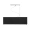 LOPE 80/23 lámpabúra  Polycotton fekete/fehér PVC  max. 23W