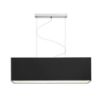 LOPE 80/23 lámpabúra  Polycotton fekete/fehér PVC  max. 23W