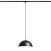 GLADYS 30 egy áramkörös sínre fekete/fehér 230V LED E27 15W