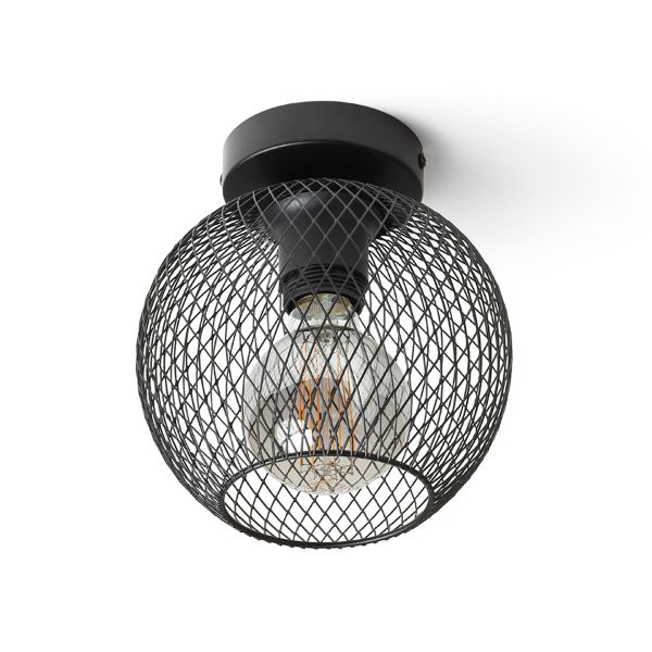 COSIR 18 mennyezeti lámpa fekete 230V LED E27 11W