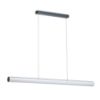 RIVIER LED I függő lámpa  fekete/tej akril 230V LED 24W  3000K