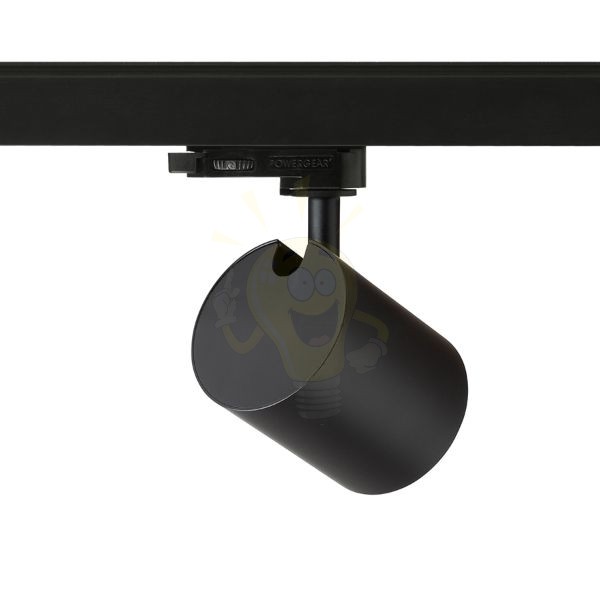 IRIS 7 három áramkörös sínre fekete  230V LED 10W 24°  3000K