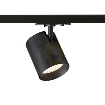 IRIS 7 egy áramkörös sínre fekete  230V LED 10W 24°  3000K