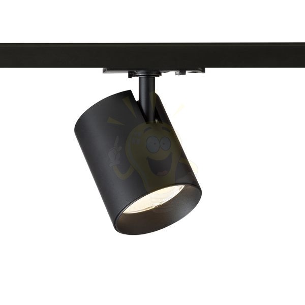 IRIS 7 egy áramkörös sínre fekete  230V LED 10W 24°  3000K