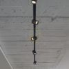 IRIS 7 egy áramkörös sínre fekete  230V LED 10W 24°  3000K