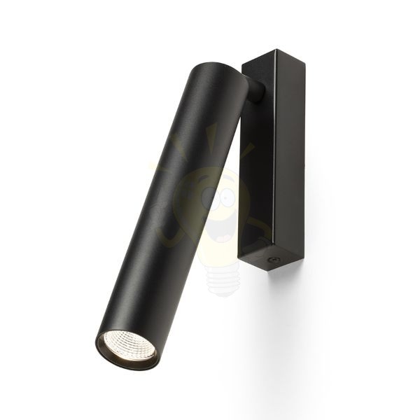 DARRIN I felületre szerelhető fekete  230V LED 6W 24°  3000K