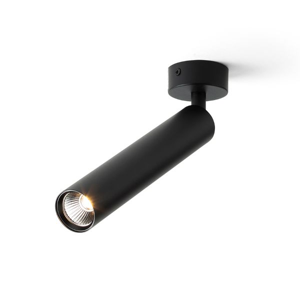 DARRIN R felületre szerelhető fekete  230V LED 6W 24°  3000K