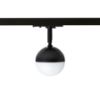 LYRA egy áramkörös sínre fekete tej akril 230V LED 5W  3000K