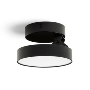 ARETHA felületre szerelhető fekete  230V LED 12W  3000K
