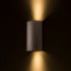 CAPRI R fali lámpa  csiszolt bronz 230V LED GU10 2x9W