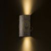 CAPRI R fali lámpa  csiszolt bronz 230V LED GU10 2x9W