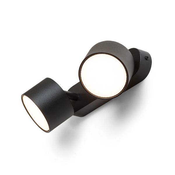 PIXEL II felületre szerelhető fekete 230V LED GX53 2x7W