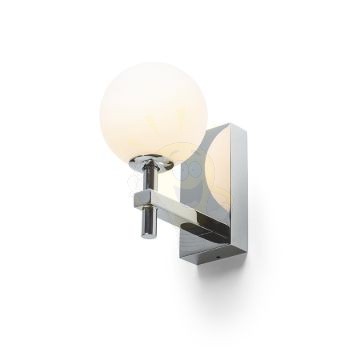PEGGY fali lámpa króm/opál üveg 230V LED G9 6W IP44