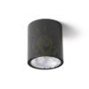 KORNELIA 10 mennyezeti lámpa fekete 230V LED 15W IP65 3000K