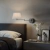 AVENIDA fali lámpa matt nikkel 230V LED E27 11W