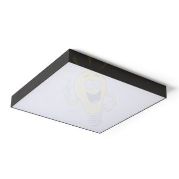 LARISA SQ 60 DIMM mennyezeti lámpa fekete 230V LED 100W 3000K 4000K 6500K