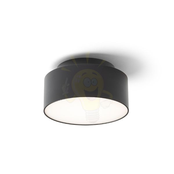 MARLENE 14 felületre szerelhető fekete 230V LED 18+6W 3000K