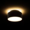 MARLENE 14 felületre szerelhető fekete 230V LED 18+6W 3000K