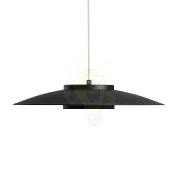 SFERA 35/4 lámpabúra fekete fém 