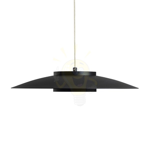 SFERA 35/4 lámpabúra fekete fém 
