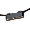 OXANA 11 a WEGA/WAWE rendszerekhez fekete  24= LED 6W 24°  3000K 4000K 6500K