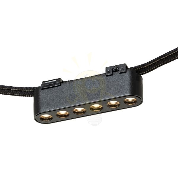 OXANA 11 a WEGA/WAWE rendszerekhez fekete  24= LED 6W 24°  3000K 4000K 6500K