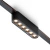 OXANA 11 a WEGA/WAWE rendszerekhez fekete  24= LED 6W 24°  3000K 4000K 6500K