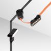 OXANA 11 a WEGA/WAWE rendszerekhez fekete  24= LED 6W 24°  3000K 4000K 6500K