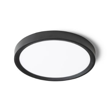 LANA 23 felületre szerelhető fekete műanyag 230V LED 18W  3000K 4000K 6000K