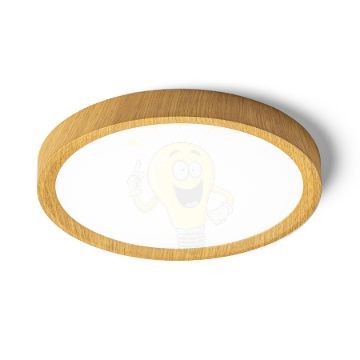 LANA 23 felületre szerelhető  dekoratív bükk/műanyag 230V LED 18W  3000K 4000K 6000K