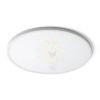 LANA 60 felületre szerelhető fehér műanyag 230V LED 50W 3000K 4000K 6000K