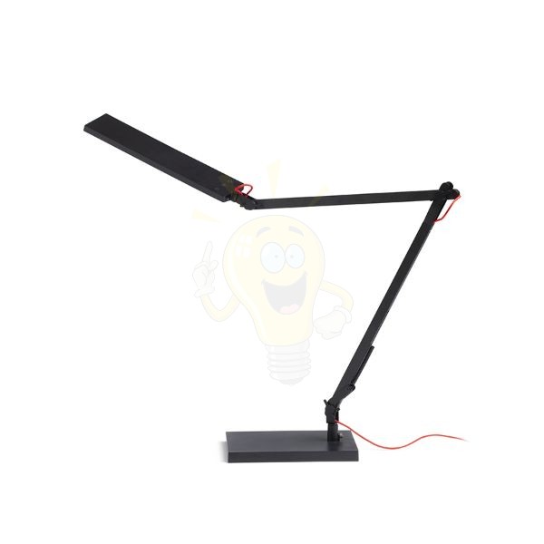 NORMA DIMM asztali lámpa fekete/piros 230V LED 10W 100° 3000K 4000K 6500K