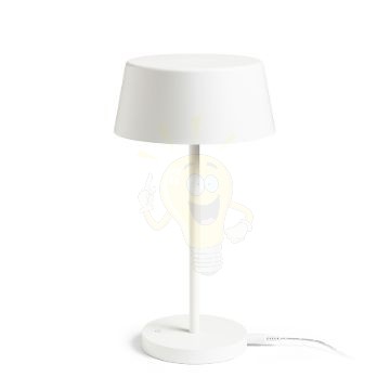PRAHA DIMM asztali lámpa fehér 230V LED 5W 100° 3000K