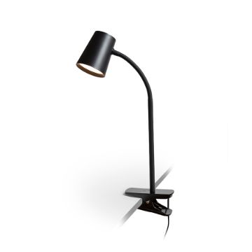 VERINA DIMM csiptetővel fekete  230V LED 4.5W 100°  3000K