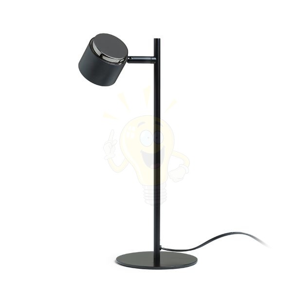 NOVA asztali lámpa fekete króm/tej akril 230V LED 4.2W 3000K