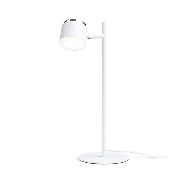 NOVA asztali lámpa fehér króm/tej akril 230V LED 4.2W 3000K