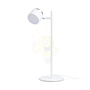 NOVA asztali lámpa fehér króm/tej akril 230V LED 4.2W 3000K