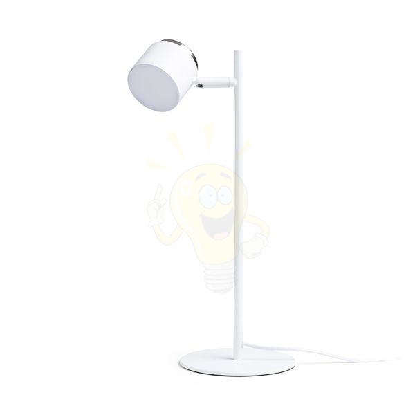 NOVA asztali lámpa fehér króm/tej akril 230V LED 4.2W 3000K