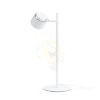 NOVA asztali lámpa fehér króm/tej akril 230V LED 4.2W 3000K