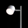 NOVA asztali lámpa fehér króm/tej akril 230V LED 4.2W 3000K