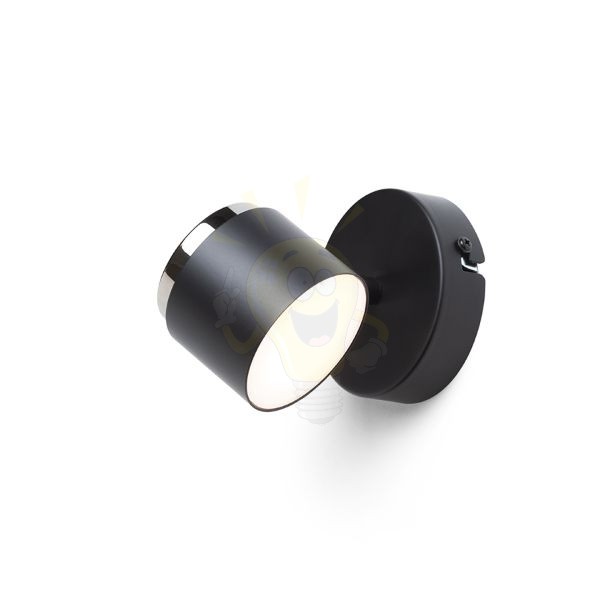NOVA I fali lámpa fekete króm/tej akril 230V LED 4.2W 3000K