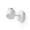 NOVA I fali lámpa fehér króm/tej akril 230V LED 4.2W 3000K