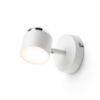 NOVA I fali lámpa fehér króm/tej akril 230V LED 4.2W 3000K