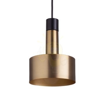 DIVINA függő lámpa sárgaréz/dekoratív fekete márvány 230V LED E27 5W