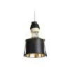 ORCO süllyesztett lámpa fekete/aranysárga 230V LED GU10 9W