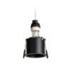 ORCO süllyesztett lámpa fekete 230V LED GU10 9W